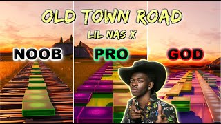 Lil Nas X - Old Town Road - Noob vs Pro vs God (Fortnite Music Blocks)