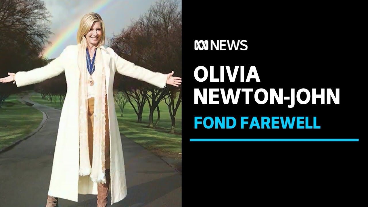 Dame Olivia Newton-John honoured at a state memorial | ABC News