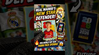🚨🔥 FIFA World Cup 2026 Panini Pack Opening! Did I just pull Real Madrid’s future wall? ⚪⚽😱