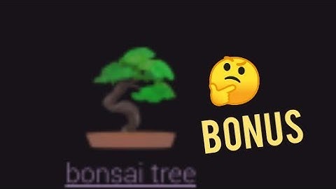 [BONUS VIDEO]Little Alchemy: jak udělat bonsai?