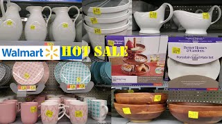 Shop With Me | Walmart Clearance Dining |Hot sale on Plates,Bowls,Mugs,Salad Bowls MORE | Under 1$