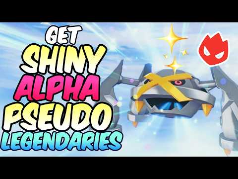 Get All Shiny Alpha 6iv Pseudo Legendary Pokemon Now In Legends Za