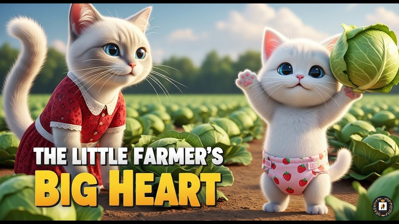 A Story of Patience & Hard Work | The Little Farmer's Big Heart | Mama Cat aur Khet