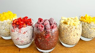 👍 1 Minute Lazy Breakfast / Sugar Free / Overnight Oatmeal / Best Recipes