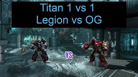 TRANSFORMERS: Fall of Cybertron // 1v1 Against OG_Savage-Prime [Titan]