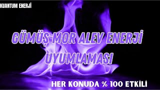 ÜCRETSİZ ENERJİ UYUMLAMASI (EL VERME) DETAYLARI VE ÇALIŞMASI GÜMÜŞ MOR ALEV REİKİ (ÇALIŞMA İÇERİR)