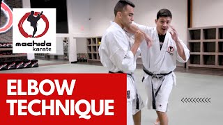 Karate- Elbow Technique