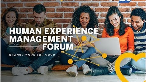 SAP Human Experience Management Forum | Let’s Change Work for Good