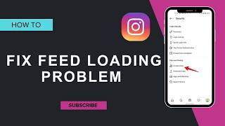 How to fix Instagram feed loading problem !