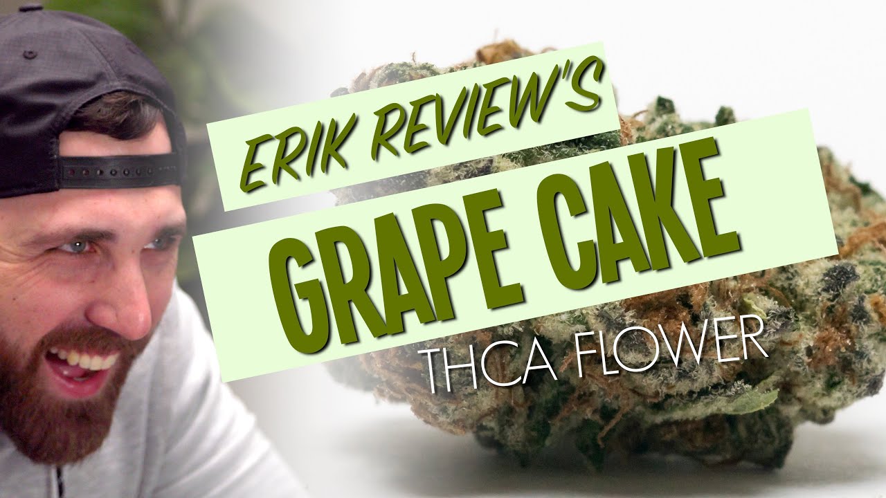 Grape Cake THCA Flower Review w/ Erik  @wearecbd ​