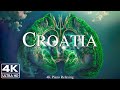 Voler audessus de la croatie 4k u musique relaxante avec de belles vidos de nature