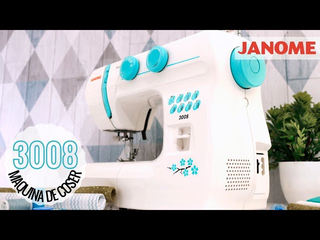 Maquina de coser mecanica janome 3008