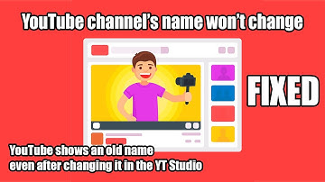 YouTube toont de naam van het oude kanaal en werkt deze niet bij | Oplossing