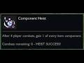 I cashed out 8 components from this augment