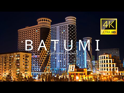 Batumi, Georgia 🇬🇪 in 4k ULTRA HD 60 FPS Video by Drone