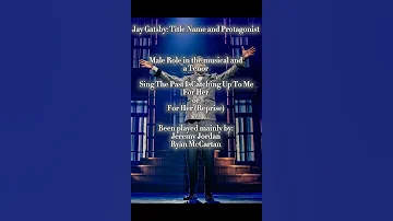 The Great Gatsby Musical Casting Casting Call Cover Musical 