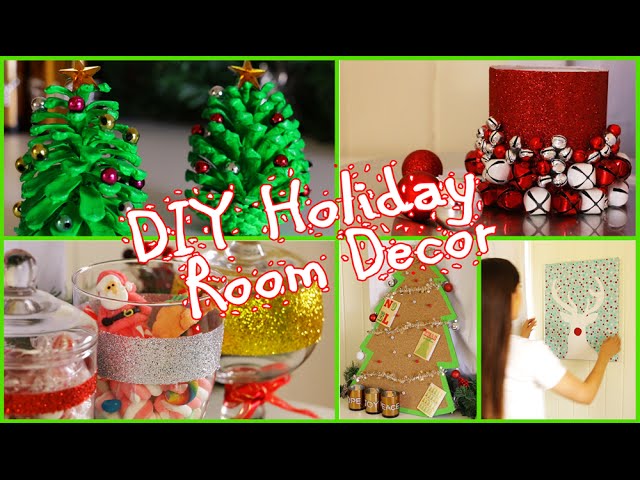 DIY Christmas Room Decorations | Easy & Cheap! - YouTube