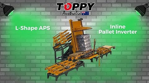 Inline Pallet Inverter "L-Shape APS" (100 EXCHANGES x HOUR)