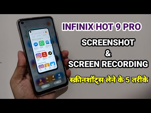 Infinix Hot 9 Pro : Screenshot U0026 Screen Recording