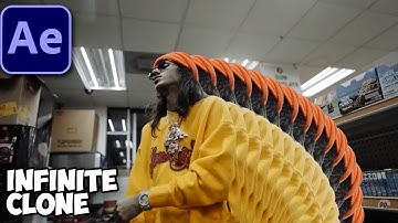 INFINITE CLONE REPEATER EFFECT (After Effects)