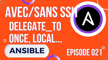 ANSIBLE - 21. delegate_to, run_once and local with or without ssh