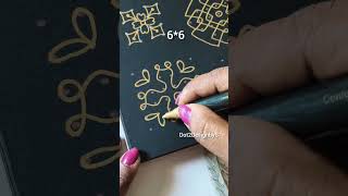 Daily Kolam Series – Day 43Daily kolam ideas ku follow pannunga #easyrangoli #shorts #shortsfeed
