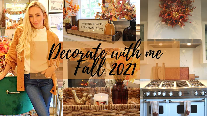 FALL 2021 DECORATE WITH ME // SIMPLE FALL HOME DEC...