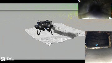 ANYmal at DARPA SubT STIX - Perceptive Locomotion