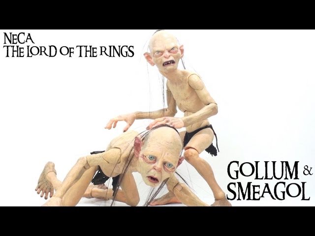 Quarter Scale Gollum & Smeagol Figures