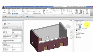 Module 2: Unit 4: Revit Architecture: The Project Browser