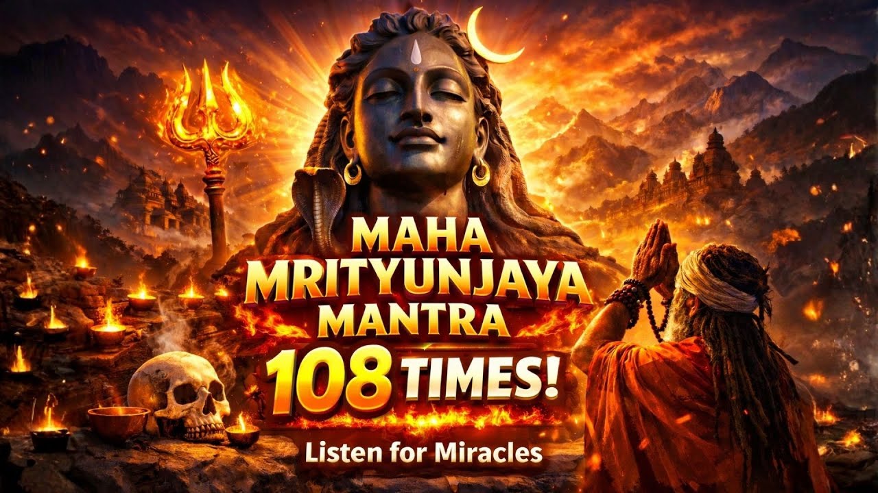 Maha Mrityunjaya Mantra 108 Times | महामृत्युंजय मंत्र