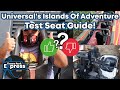 Will You Fit On These Rides At Universal Studios? Islands Of Adventure Test Seat Guide!