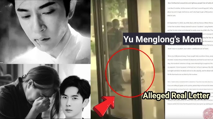 CASE UPDATE: Yu Meng Long Mom Cried "Give Back my Son's Life + Alleged  Unseen Letter - YouTube