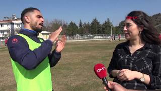 Profesyonel Liglerin Tek Işitme Engelli Futbolcusu Fırat Kayanın Hedefi Süper Lig
