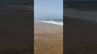 غروب في الشاطئ