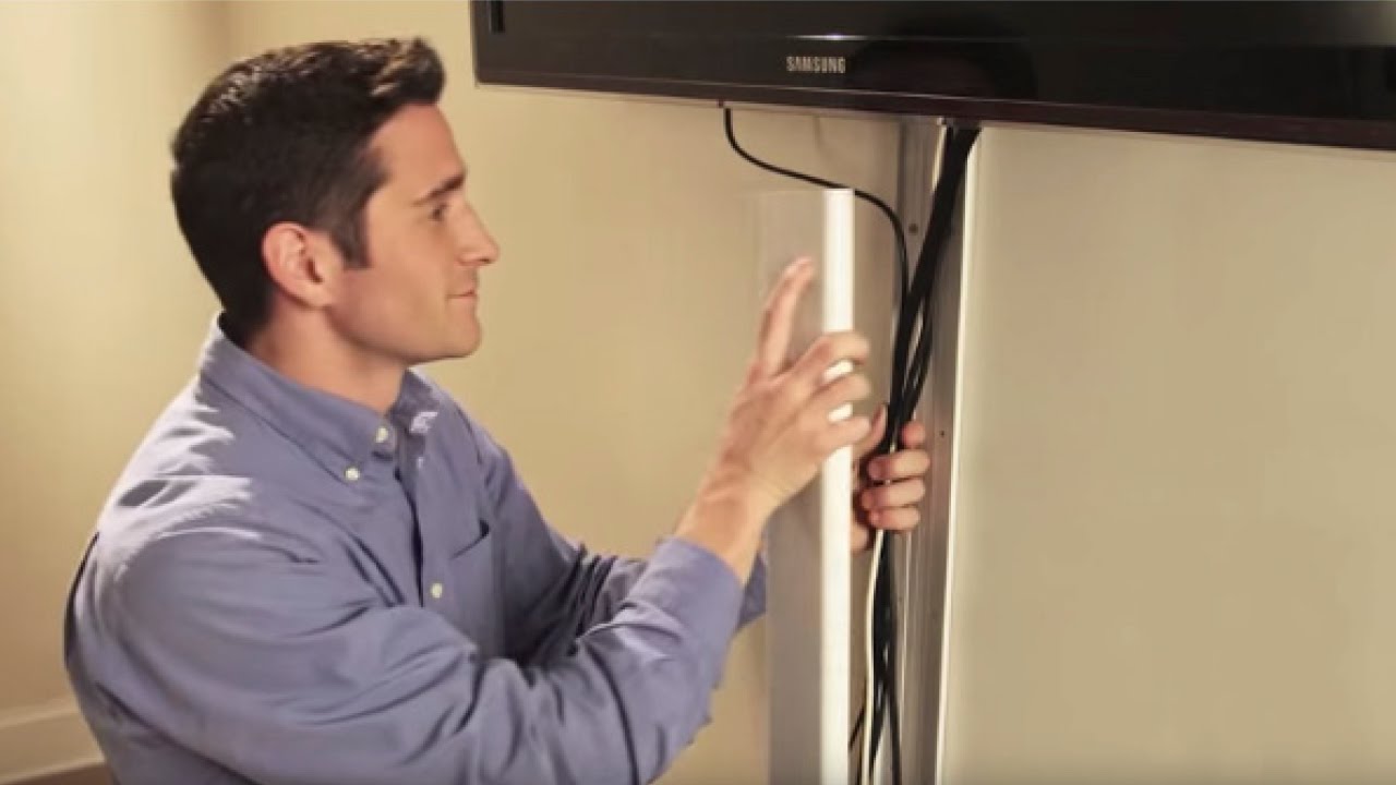 Wiremold: How to Hide Flat Screen TV Cables 