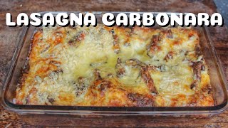 SMOKED LASAGNA CARBONARA - my ALL TIME FAVORITE LASAGNA - 0815BBQ - International