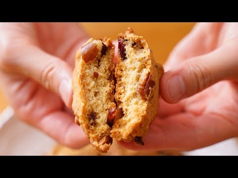 Cranberry Nuts Cookies Recipe 크랜베리 견과류 쿠키 만들기