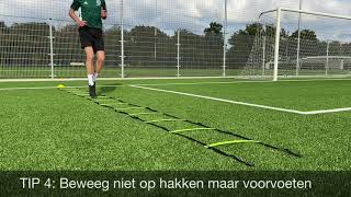 Goede uitvoering loopladder oefeningen 8 tips!