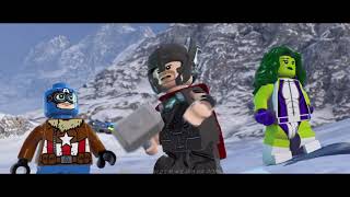 LEGO: Marvel Super Heroes 2 прохождение #2 мировое турне мстителей