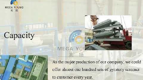rectangular gyratory screener Video