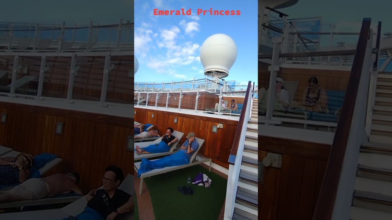 Emerald Princess 2025 deck 15-16