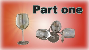 How to model a wineglass  several ways part 1