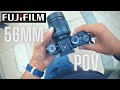Fujifilm 56mm 1.2 POV Street Photography attempt!