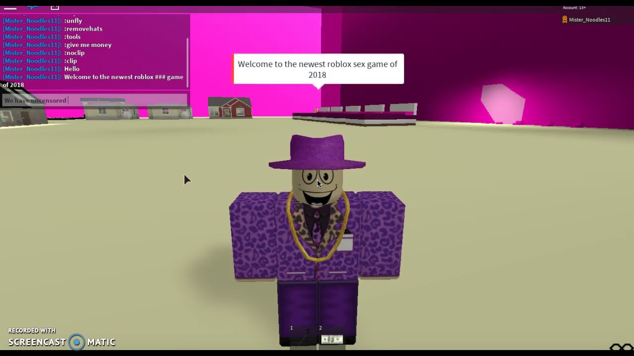 sex game on roblox