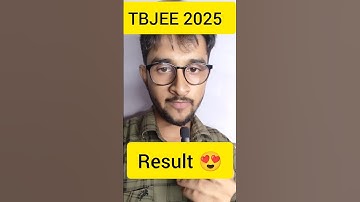 TBJEE 2025 Result Out🤩Tbjee Result #tbjee