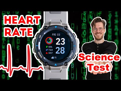 Amazfit T-Rex Pro: Heart Rate Test!