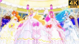 ★ Éclat Espoir ⚜ Team Attack ◈ Transformation 💕 Go! Princess Precure【 4K 】