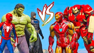 TEAM HULK vs TEAM Homem de Ferro - GTA V