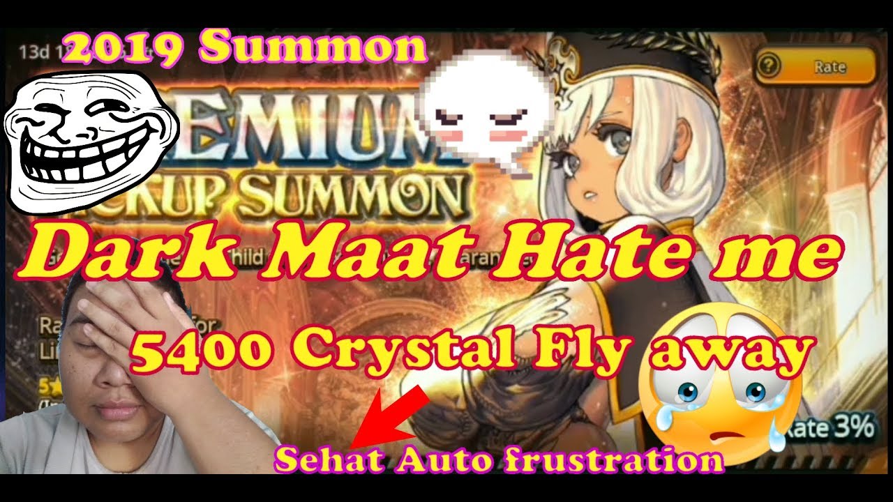 Destiny Child Global Summon Try Multi Summon 2 time's on liberated Maat